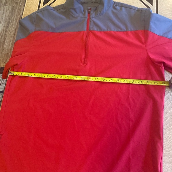 Men’s Mizuno Pullover batting‎ shirt quarter zip men’s size medium - Picture 7 of 11